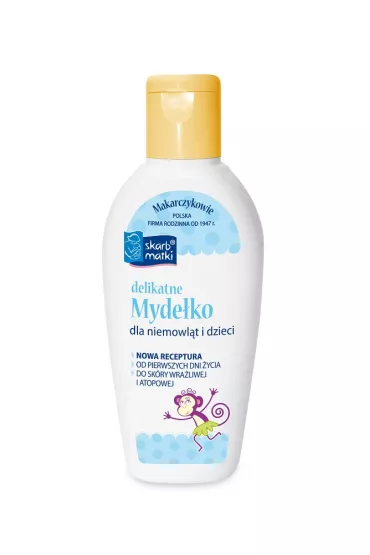 Delikatne mydełko dla niemowląt i dzieci