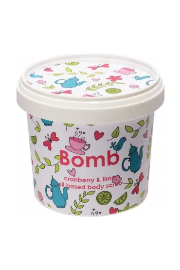 Peeling cukrowy pod prysznic Żurawina & Limonka