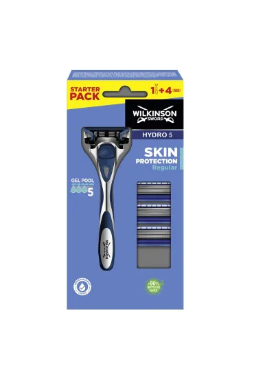 Zestaw Maszynka do golenia z wymiennymi ostrzami + wkłady