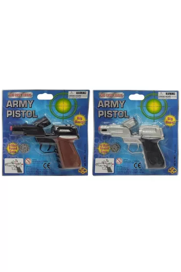 Pistolet metalowy na kapiszony MIX