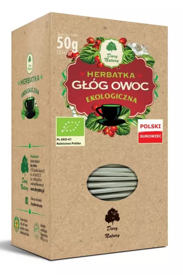 Herbatka owoc głogu