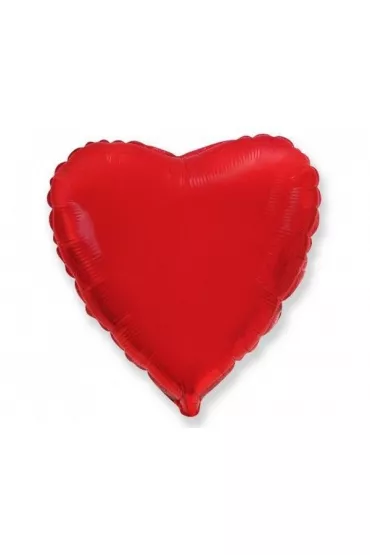 Balon foliowy Serce czerwone