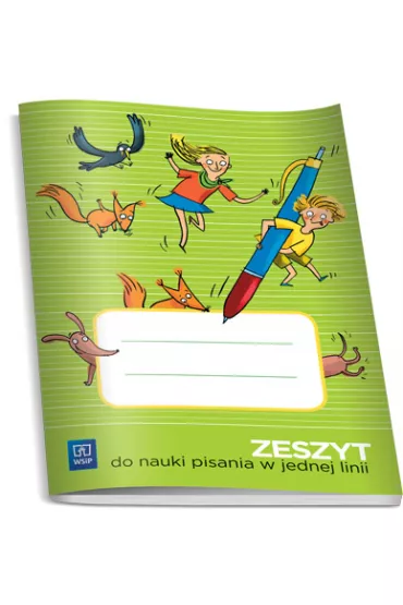 Zeszyt do nauki pisania w jednej linii
