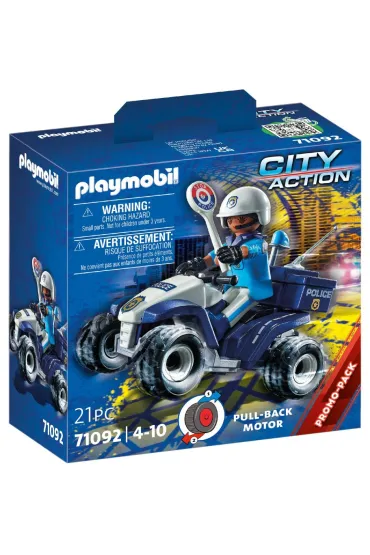 Playmobil City Action Policyjny Speed Quad 71092