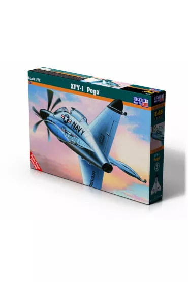 Model samolotu do sklejania XFY-1 POGO 1:72 E-65