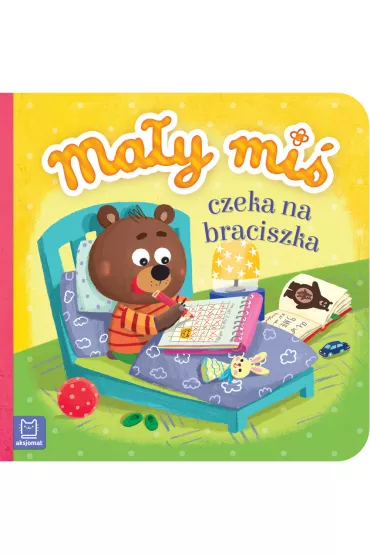 Mały miś czeka na braciszka - duży format