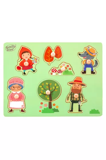 Układanka czerwony kapturek