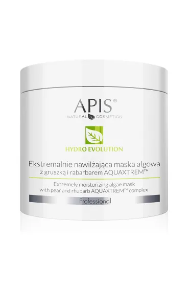 Ekstremalnie nawilżająca maska algowa do twarzy z gruszką i rabarbarem