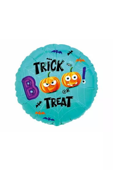 Balon foliowy BOO! Trick or Treat
