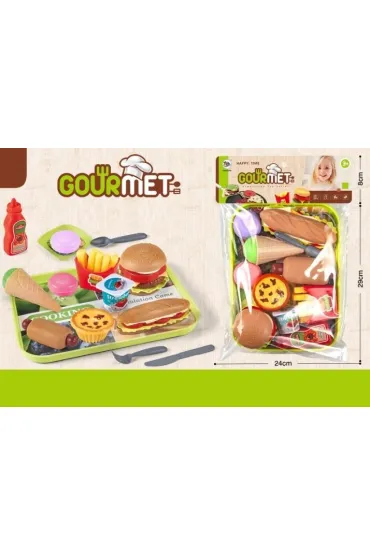 Produkty spożywcze na tacy A-0204 61434