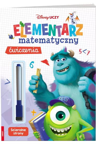 Disney Uczy Elementarz matematyczny Ćwiczenia