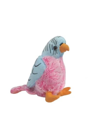 Papuga niebiesko-różowa 17cm