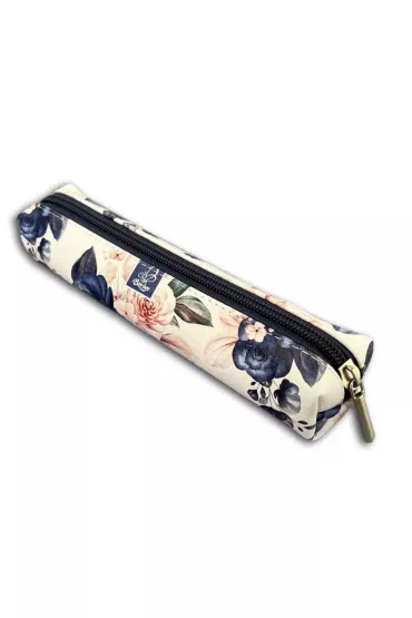 Piórnik mini prostokąt Róże