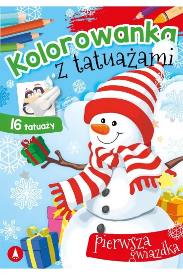 Kolorowanka z tatuażami. Pierwsza gwiazdka