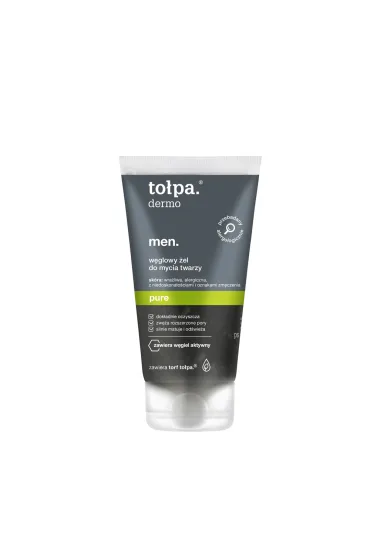 Węglowy żel do mycia twarzy