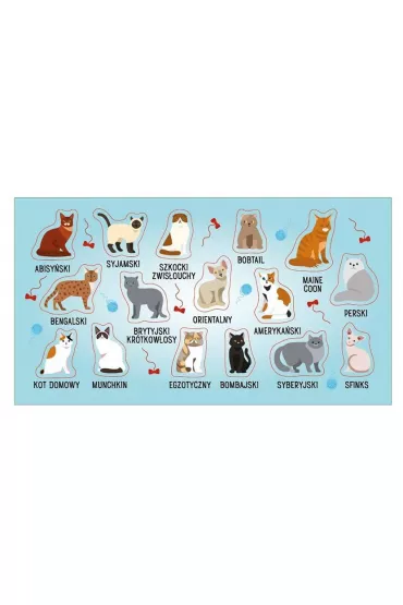 Naklejki Rasy kotów