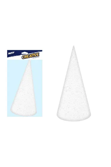 Stożek kreatywny gładki 30cm