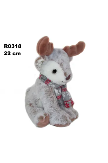 Pluszowy Renifer 20 cm Boże Narodzenie