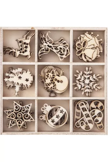 Kształty z drewna Święta