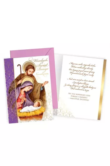 Karnet Boże Narodzenie