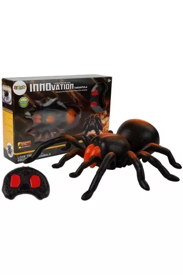 Pająk na zdalnie sterowany R/C czarno-pomarańczowy