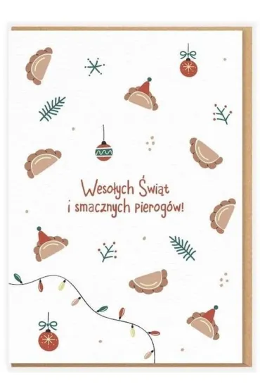 Karnet - Smacznych pierogów