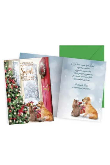 Karnet Boże Narodzenie PP-2104