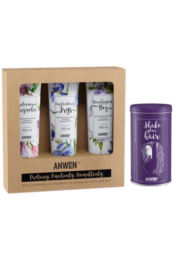 Zestaw Odżywki do włosów o niskiej porowatości + Shake Your Hair Nutrikosmetyk suplement diety