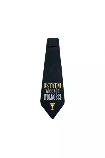 Krawat Ostatni Wieczór Wolności 10x32cm
