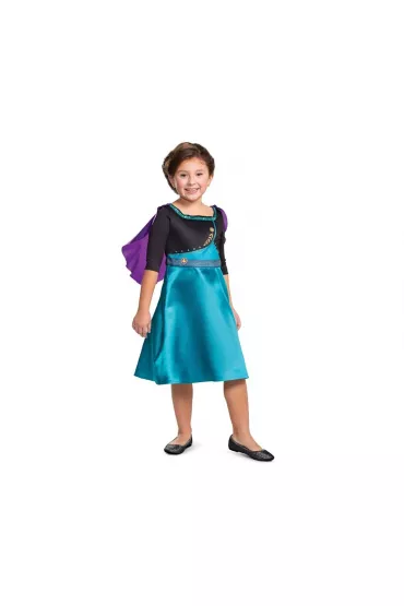 Strój Anna Queen Basic - Frozen 2 rozm.S 5-6 lat