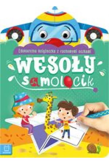 Wesoły samolocik. Edukacyjna książeczka