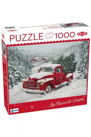 Puzzle 1000 el. Christmas Tree Truck