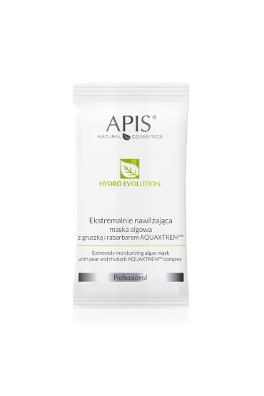 Ekstremalnie nawilżająca maska algowa z gruszką i rabarbarem