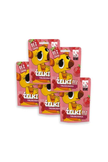 Kids Żelki Truskawka Jabłko zestaw