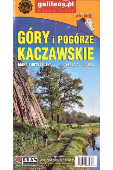 Mapa tur. Góry i Pogórze Kaczawskie 1:50000