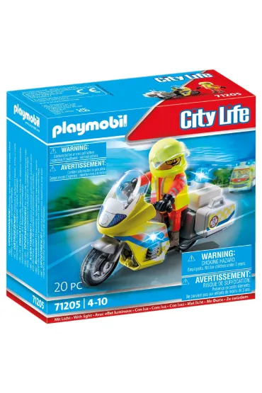 Playmobil City Life Motor ratunkowy ze światłem 71205