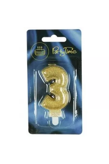 Świeczka premium 3 złota