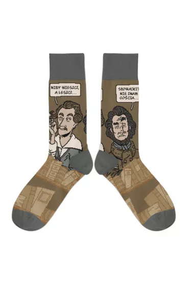 Skarpetki Mickiewicz vs Słowacki 42/46