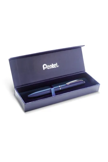 Eleganckie pióro kulkowe EnerGel 0,7 mm BL2007-C granatowe w etui