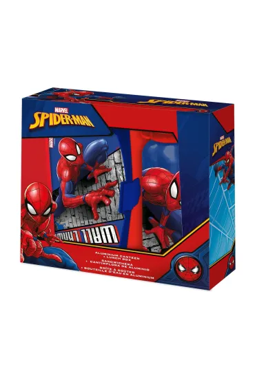 Zestaw śniadaniówka + bidon 500 ml Spiderman SP50006