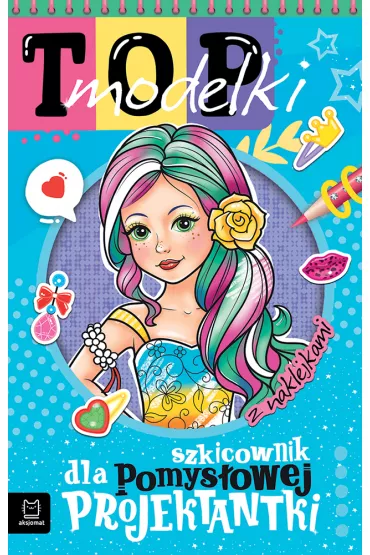 Top modelki Szkicownik dla pomysłowej projektantki