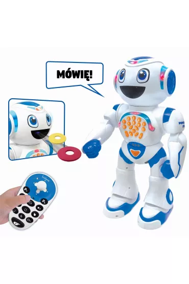 Interaktywny robot do nauki i zabawy ze sterowaniem gestami i pilotem (polski) ROB85PL