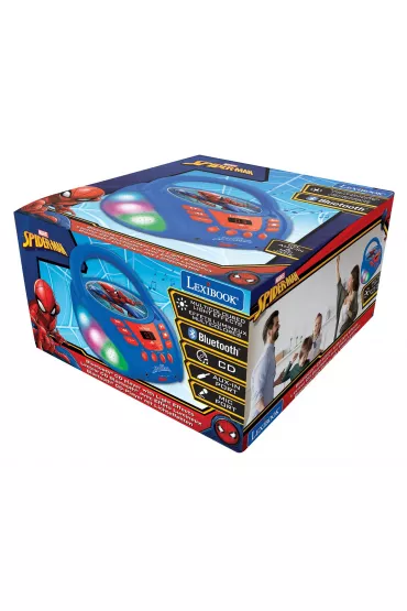 Odtwarzacz CD Bluetooth Spider-Man z efektami świetlnymi RCD109SP
