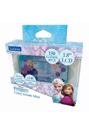 Konsola podręczna Cyber Arcade&reg; Pocket Frozen - ekran 1,8'' 150 gier w tym. 10 z Frozen JL1895FZ