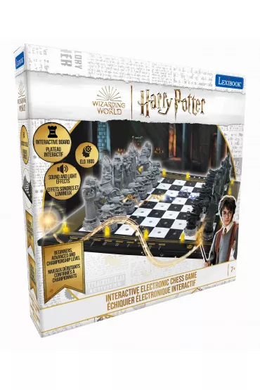 Elektroniczna gra w szachy Harry Potter z efektami świetlnymi CG3000HP
