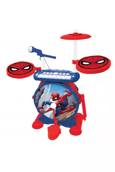 Elektroniczny zestaw muzyczny Spider-Man perkusja z keybordem K610SP