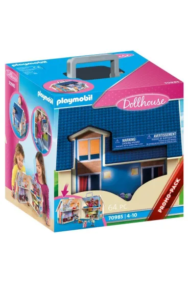 Playmobil Dollhouse Przenośny domek dla lalek 70985