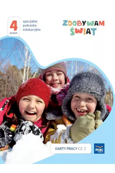 Zdobywam świat. Karty pracy. Część 2. Zima. Poziom 4