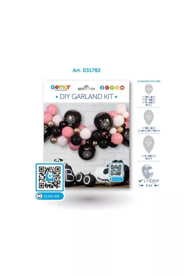 Girlanda balonowa Halloween