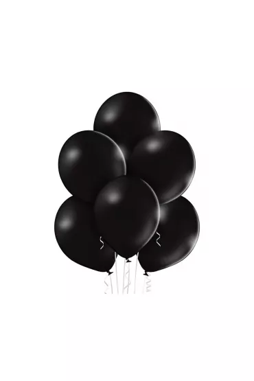 Balony Pastel Black